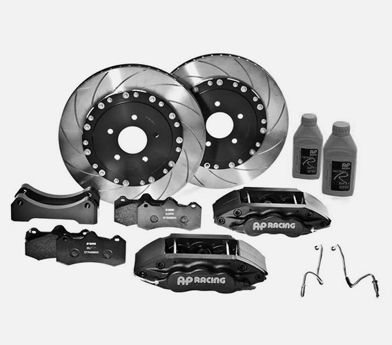 Brake discs, brake pads, brake callipers and brake fluid